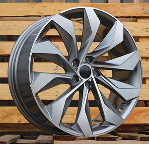 R19x8  5X112  ET  41  57.1  I1139  Grey Polished (MG)  For SKODA  (Z5)  (Kodiaq New Model) (1 foto / 1)