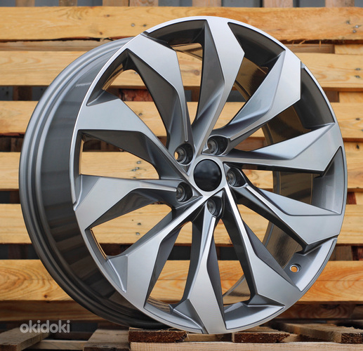 R19x8  5X112  ET  41  57.1  I1139  Grey Polished (MG)  For SKODA  (Z5)  (Kodiaq New Model)