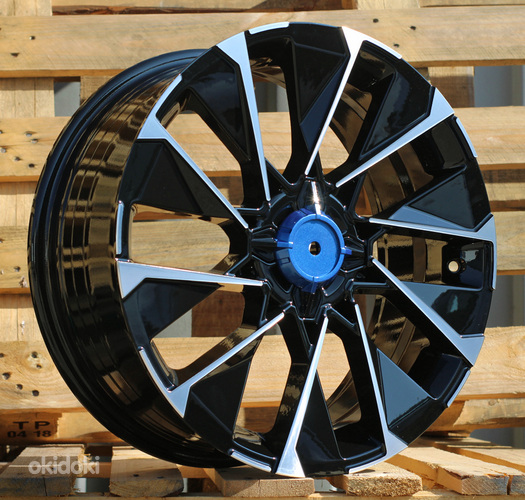 R16x6.5  4X100  ET  37  60.1  I2102  Black Polished (MB)  For RENAU  (Z5)