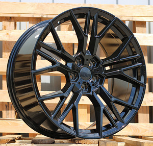 R20x9.5  5X112  ET  38  66.6  I0405  Black (BL)  For BMW  (K8)  (Rear+Front) (1 foto / 1)