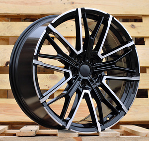 R19x9  5X120  ET  44  72.6  I0384  (3S1284)  Black Polished (MB)  For BMW  (K4)  (HYBRID FORGED Rear+Front) (1 foto / 1)