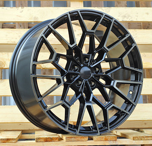 R20x9.5  5X112  ET  37  66.6  I0384  (FBX251)  Black+Tinted Face (BLTF)  For BMW  (Z5)  (HYBRID FORGED Rear+Front) (1 foto / 1)