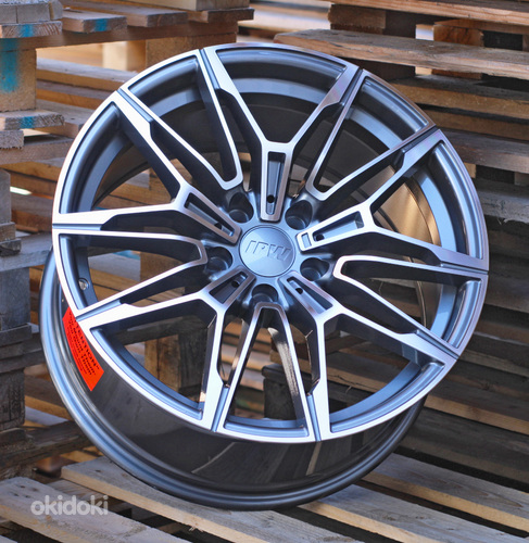 R20x8.5  5X112  ET  23  66.6  I0294  Grey Polished (MG)  For BMW  (K7)  (GMP Rear+Front)