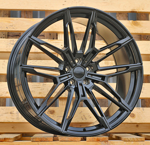 R20x9.5  5X112  ET  40  66.6  I0294  Black (BL)  For BMW  (P2+K7)  (REAR+FRONT) (1 foto / 1)