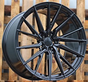 R20x8.5  5X108  ET  38  67.1  HX06F  Black (BL)  For HAXER  (P)  (HYBRID FORGED) (1 foto / 1)
