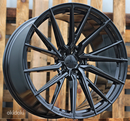 R20x8.5  5X108  ET  38  67.1  HX06F  Black (BL)  For HAXER  (P)  (HYBRID FORGED)