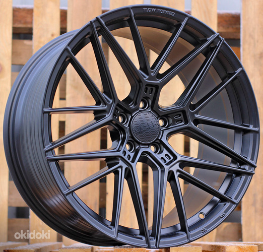 R20x8.5  5X120  ET  33  72.6  HX07F  Black Half Matt (BLHM)  For HAXER  (P2)  (HYBRID FORGED)