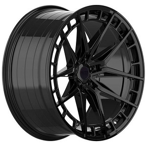 R20x10.5  5X112  ET  40  66.5  HX046F  Black Half Matt (BLHM)  For HAXER (1 foto / 1)
