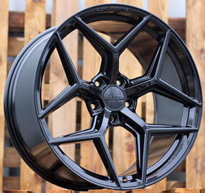 R20x10  5X120  ET  40  72.6  HX04F  Black (BL)  For HAXER  (K4)  (HYBRID FORGED (Max Load 815kg.)) (1 foto / 1)