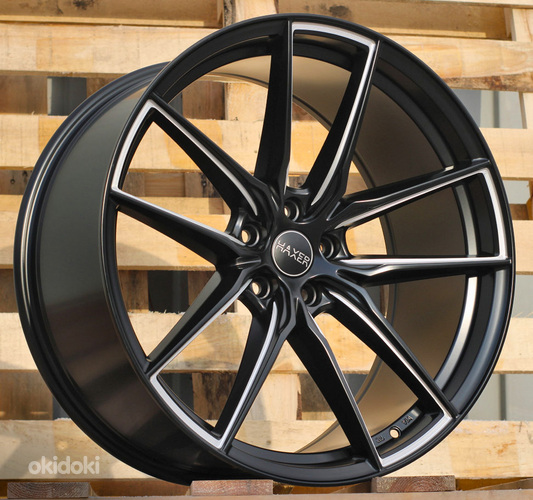 R19x8  5X114.3  ET  40  73.1  HX045  Black Half Matt (BLHM)  For HAXER  (Z2+Z4)  ((AKC 110 Eur))