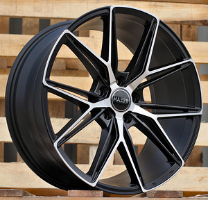 R19x8.5  5X114.3  ET  40  73.1  HX043  Black Polished Half Matt (MBHM)  For HAXER  (K4) (1 foto / 1)