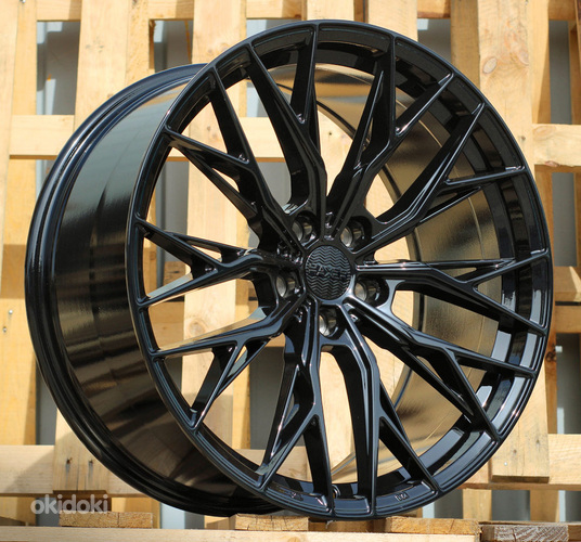 R20x8.5  5X112  ET  25  66.6  HX042  (IN0387)  Black (BL)  For HAXER  (Z7)  (Rear+Front)