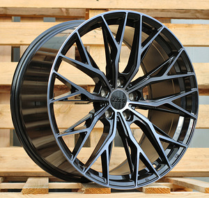 R20x8.5  5X112  ET  35  66.6  HX042  (IN0387)  Black+Tinted Face (BLTF)  For HAXER  (K7+Z6+Z5)  (Front+Rear) (1 foto / 1)