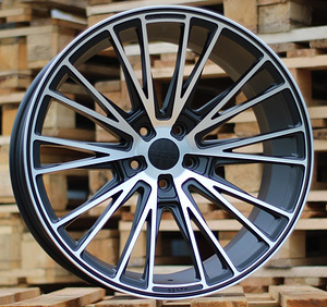 R20x8.5  5X112  ET  35  66.6  HX040  Black Polished Half Matt+Powder Coating (MBHMPC)  For HAXER  (P1)  ()) (1 foto / 1)