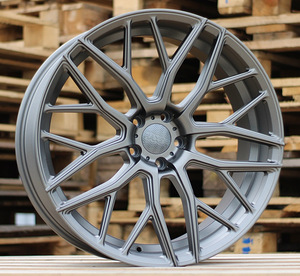 R21x10.5  5X112  ET  38  66.6  HX038  Graphite Half Matt (GRHM)  For HAXER  (K4)  (Rear+Front) (1 foto / 1)