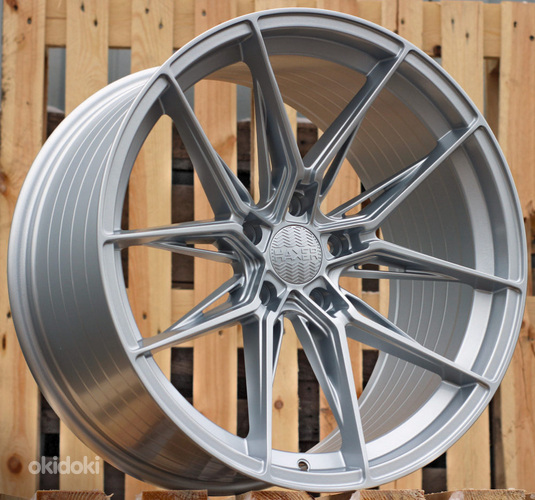 R20x10.5  5X120  ET  35  72.6  HX036  (B5597)  Silver Shining (SS)  For HAXER  (K2)  (Rear+Front)