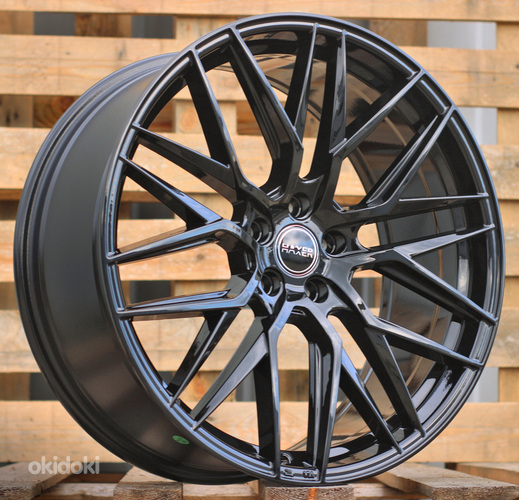 R18x8  5X115  ET  41  70.1  HX035  (B5902)  Black (BL)  For HAXER  (Z7)