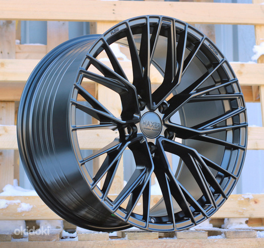 R20x10  5X112  ET  40  66.6  HX024F  (F826)  Black Half Matt (BLHM)  For HAXER