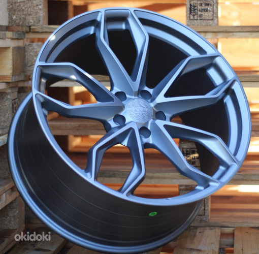 R21x10  5X120  ET  40  74.1  HX021  (3S104B)  Gun Metal Half Matt (GMHM)  For HAXER  (K4)  (HYBRID FORGED)