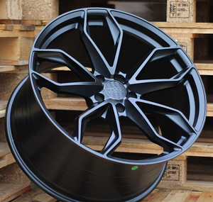 R21x9  5X112  ET  35  66.6  HX021  (3S104A)  Black Half Matt (BLHM)  For HAXER  (P)  (HYBRID FORGED (Rear+Front)) (1 foto / 1)
