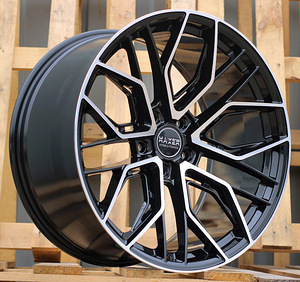 R20x9  5X120  ET  30  72.6  HX015F  (3S5981)  Black Polished (MB)  For HAXER  (K2)  (HYBRID FORGED (Rear+Front)) (1 foto / 1)