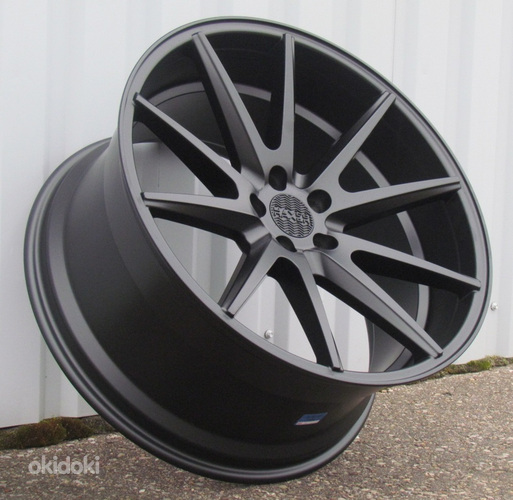R21x9  5X112  ET  35  66.6  HX012  Black Half Matt (BLHM)  For HAXER  (P)  (Rear+Front)