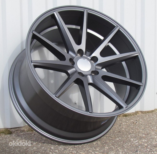 R21x10.5  5X112  ET  42  66.6  HX012  Graphite Half Matt (GRHM)  For HAXER  (K7)  (Rear+Front)