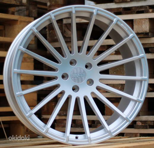 R22x10.5  5X120  ET  40  72.6  HX010  Silver (SI)  For HAXER  (P+K4)  (Rear+Front)