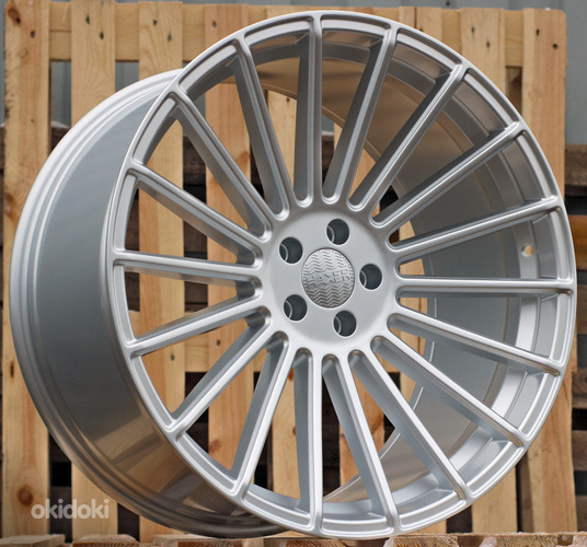 R21x9  5X112  ET  30  66.6  HX010  Silver Shining (SS)  For HAXER  (Z2)  (Rear+Front)