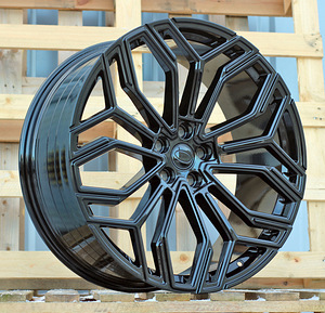 R23x10  5X120  ET  38  72.6  HF5225  Gloss Black (GB)  For LAND  (Z5)  (HYBRID FORGED) (1 foto / 1)