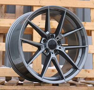 R20x9.5  5X120  ET  40  72.6  HE761  (FBX124)  Gun Metal (GM)  For BMW  (Z7)  (HYBRID FORGED (Front+Rear)) (1 foto / 1)