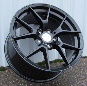 R19x8.5  5X120  ET  35  72.6  HE761  (IN5342)  Black Matt (BM)  For BMW  (K7)  (Rear+Front) (1 foto / 1)