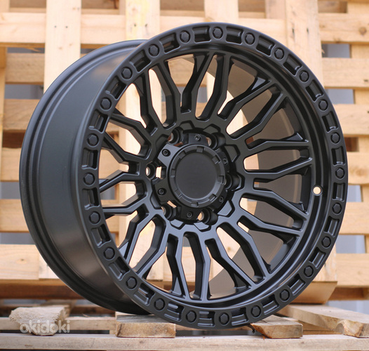 R17x9  6X139.7  ET  0  110.1  H975D  Black Matt (BM)  For 4X4  (Z5)  (FUEL Style)