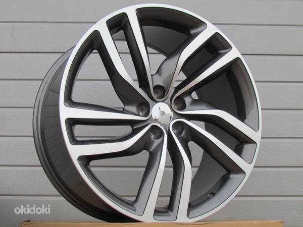 R20x8.5  5X108  ET  40  63.3  HE721  Grey Polished (MG)  For JAGUAR  (P1)