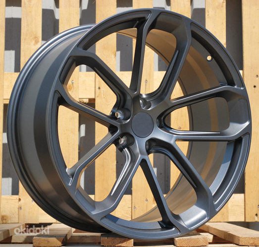 R20x8.5  5X130  ET  50  71.6  H5084  (P024 A419)  Grey Polished Matt (MGM)  For PORCH  (Z5)  (Rear+Front)