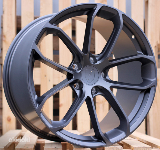 R20x9.5  5X130  ET  46  71.6  H5084  Gun Metal Half Matt (GMHM)  For PORCH  (P1)  ())