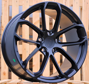 R20x9.5  5X130  ET  45  71.6  H5084  (BYD1869)  Black Half Matt (BLHM)  For PORCH  (Z1+Z2)  (Rear+Front) (1 foto / 1)