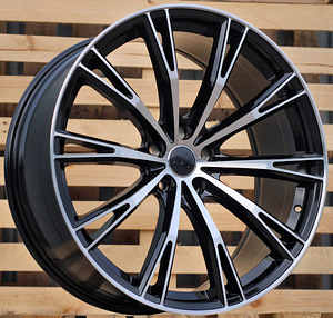 R20x9  5X112  ET  30  66.5  H5060  (F016)  Black Polished (MB)  For AUD  (K4)  (HYBRID FORGED) (1 foto / 1)