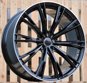 R20x9  5X112  ET  30  66.5  H5060  Black+Polished Lip (BLPL)  For AUD  (P1)  (ABT Style) (1 foto / 1)