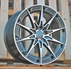 R19x8.5  5X112  ET  36  66.6  H3500F  Grey Polished (MG)  For MER  (K3)  (HYBRID FORGED Rear+Front NEW Model) (1 foto / 1)