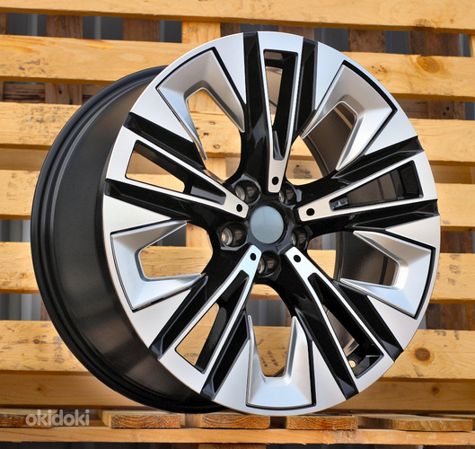 R20x8.5  5X112  ET  28  66.5  H3521F  Black Polished (MB)  For BMW  (M+Z5)  (HYBRID FORGED BMW 5/ I5 Rear+Front)