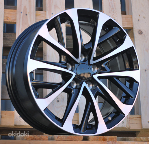 R17x7.5  5X114.3  ET  40  60.1  H3320F  Black Polished (MB)  For LEX  (M)  (HYBRID FORGED)