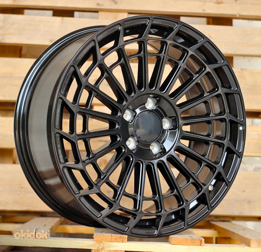 R20x9.5  5X112  ET  43  66.6  H3140F  Black (BL)  For MER  (K7)  (HYBRID FORGED Rear+Front)