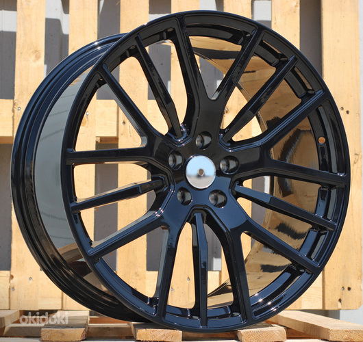 R21x10.5  5X114.3  ET  42  67.1  H3022  (FB0312)  Black (BL)  For MASER  (K7)  (FORGED Maserati (Rear+Front))