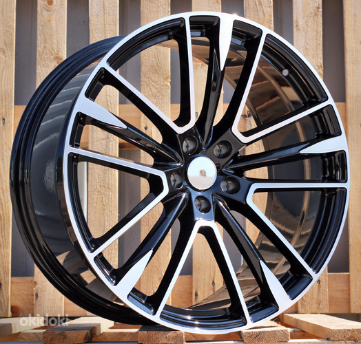 R21x10  5X114.3  ET  42  67.1  H1005  (XFRGW1005)  Black Polished (MB)  For MASER  (K3)  (MASERATI (Rear+Front) FORGED)