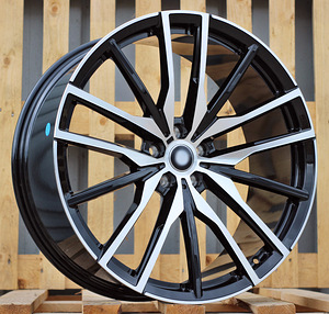 R20x10  5X120  ET  40  74.1  H0324  (BY1473)  Black Polished (MB)  For BMW  (Z3+Z6)  (Rear+Front) (1 foto / 1)