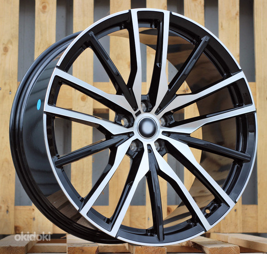 R20x10  5X120  ET  40  74.1  H0324  (BY1473)  Black Polished (MB)  For BMW  (Z3+Z6)  (Rear+Front)