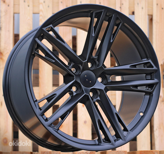 R20x11  5X120  ET  43  66.9  FR037  (037)  Black Half Matt (BLHM)  For CHEVR  (Z6)  (CAMARO Rear+Front)