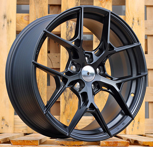 R18x8  5X108  ET  38  73.1  FF132  Black Matt (BM)  For RACIN  (P1)  (HYBRID FORGED) (1 foto / 1)