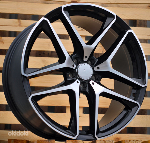 R21x11  5X112  ET  49  66.6  FE247  (IN5528)  Black Polished (MB)  For MER  (P1+Z3)  (REAR+FRONT)